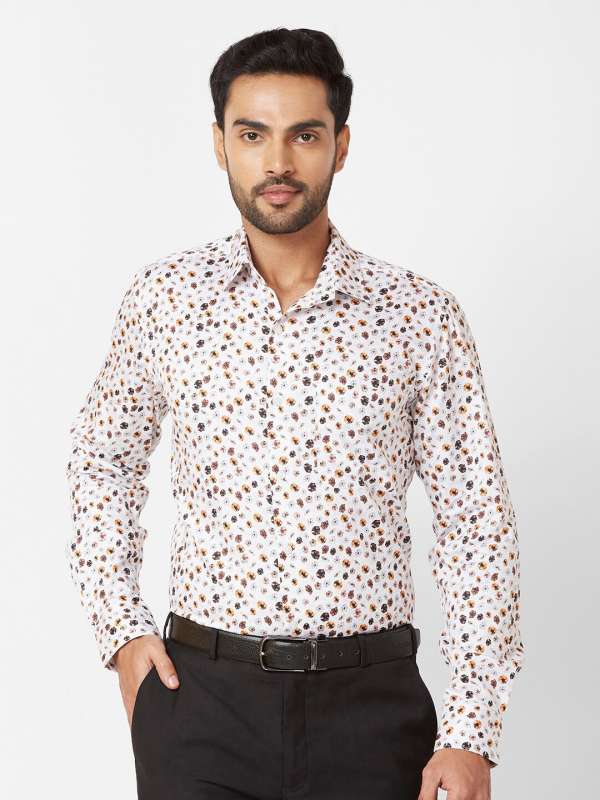 Raymond linen printed shirts sale