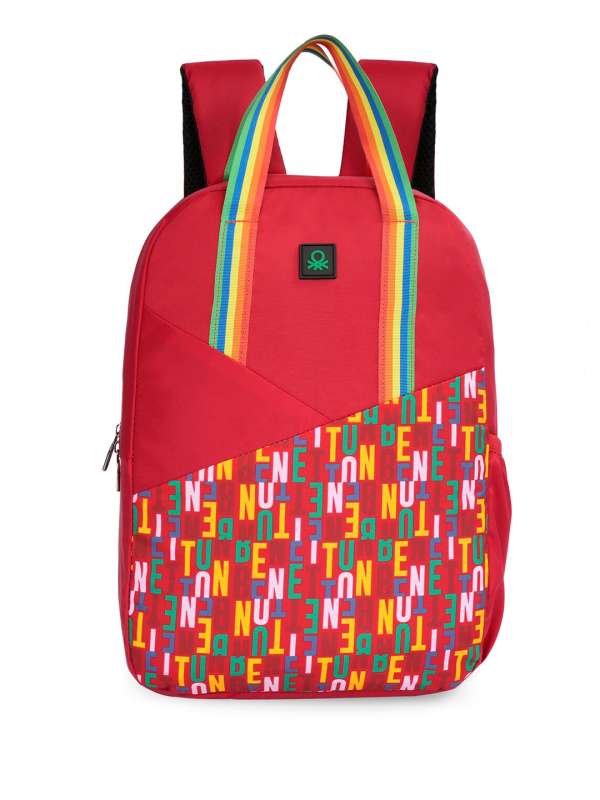 United Colors Of Benetton Red Bags Buy United Colors Of Benetton