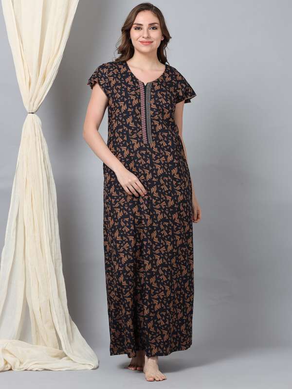 Myntra cotton nighties store
