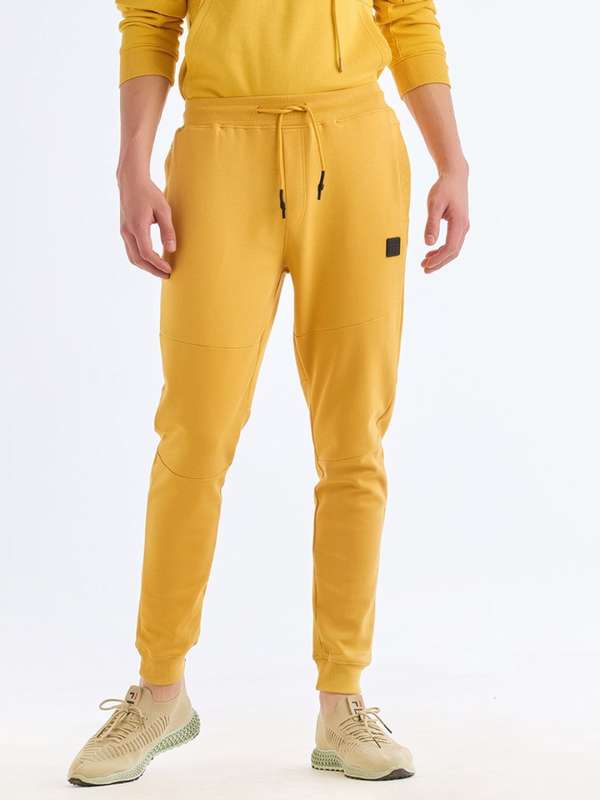 Yellow Track Pants Buy Yellow Track Pants online in India