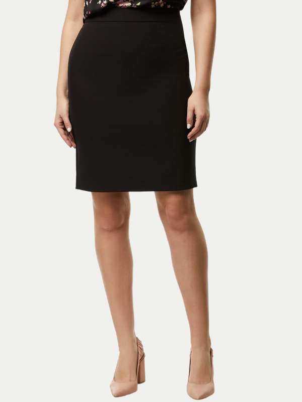 Black Formal Skirts Buy Black Formal Skirts online in India