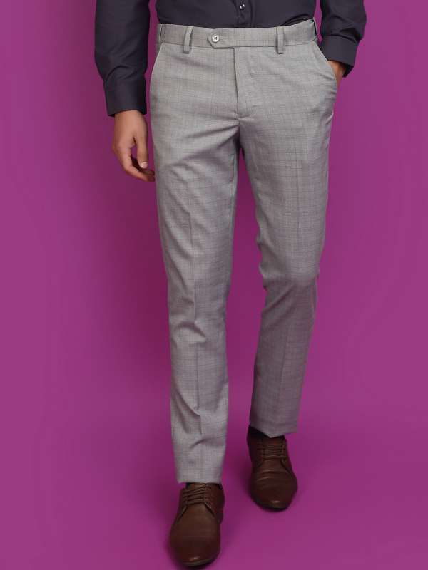 Buy Purple Trousers & Pants for Men by BEYOURS Online