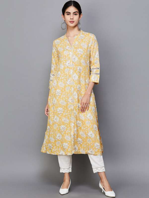 Fish Cut Kurtas Buy Fish Cut Kurtas online in India