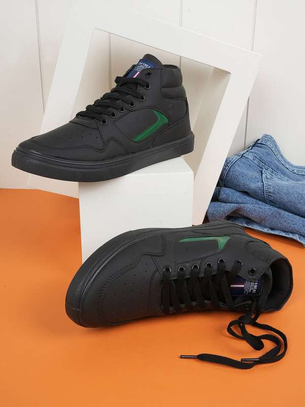 Mast and clearance harbour black sneakers