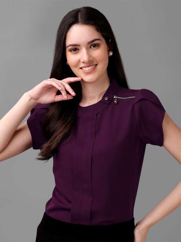Neck shop band top