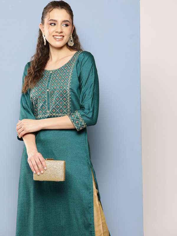 Formal kurti outlet for interview myntra