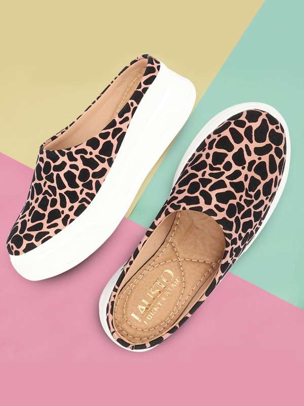 Oasis leopard print shoes top