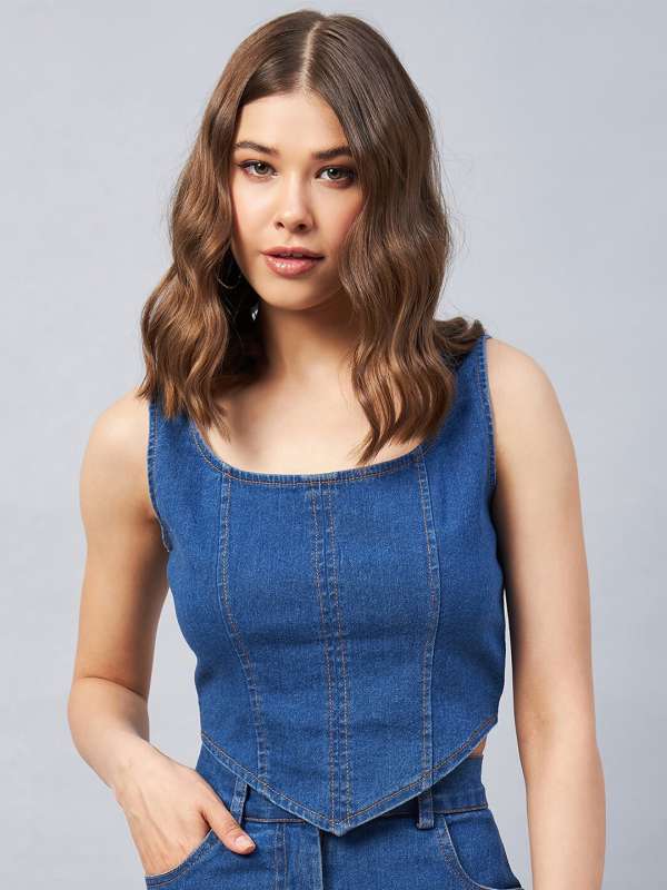 Bare Denim Tops Buy Bare Denim Tops online in India