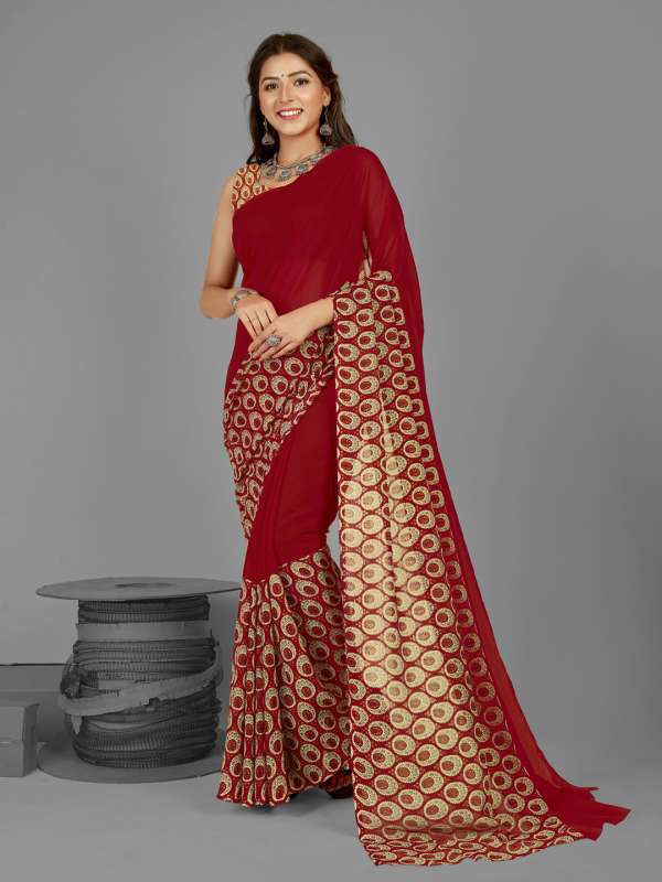 Manish Malhotra Sarees Printed Saree Buy Manish Malhotra Sarees