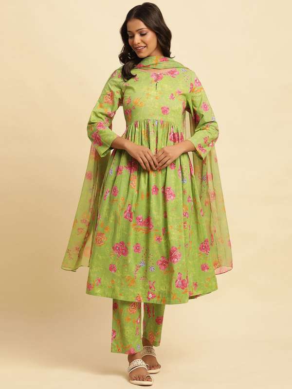 W anarkali new arrivals kurti