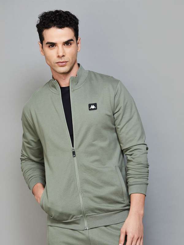 Mens sweatshirts with collars hot sale