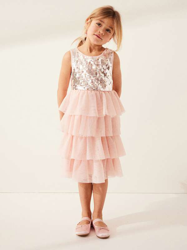 Rose gold dress discount h&m