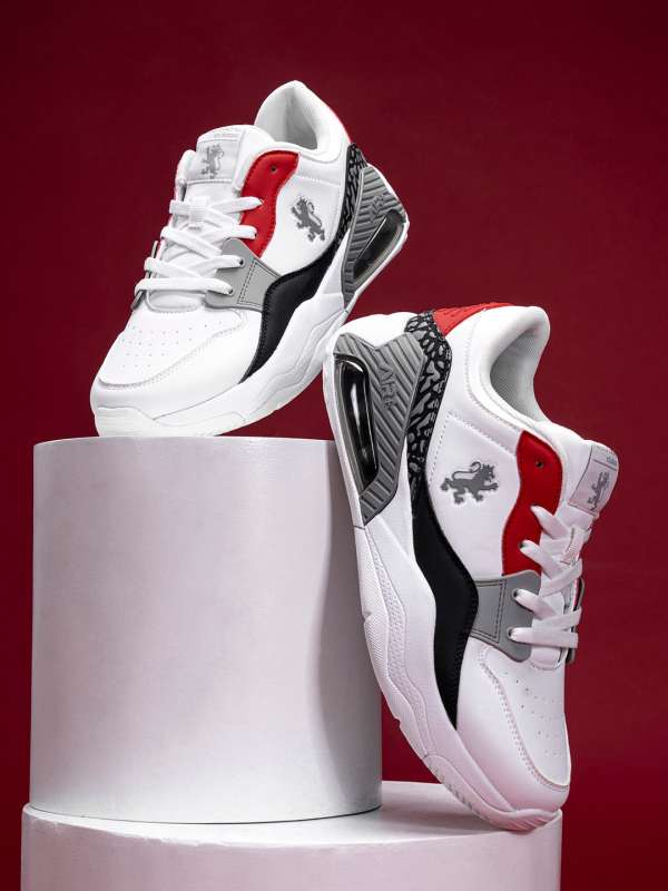 Red sneakers online hotsell
