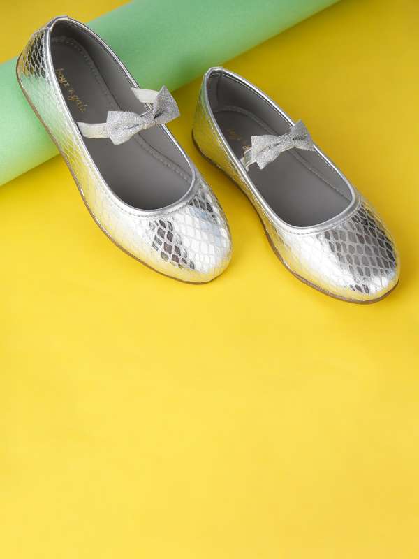 Silver ballerina shoes for toddlers best sale