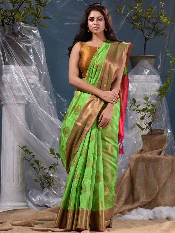 Myntra sarees silk with sale price