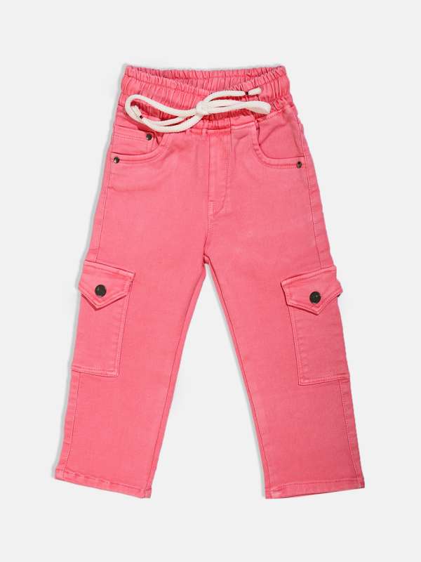 Pink jeans for store boys