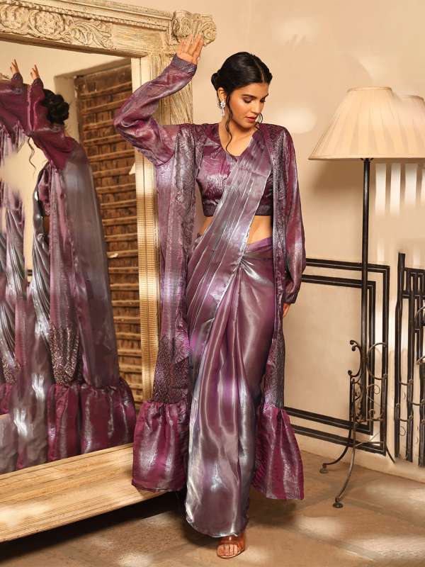 Jacket blouse for hot sale saree online