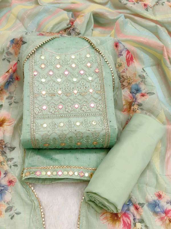 Mirror work churidar materials online top