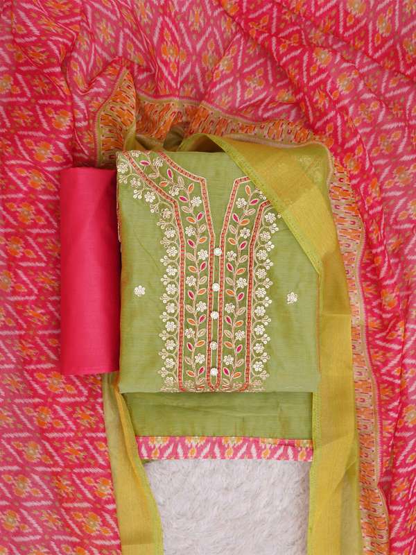 Ladies dress materials hotsell