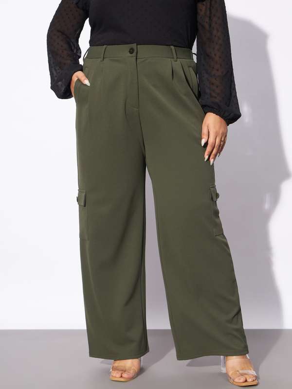 Plus size hot sale pants india