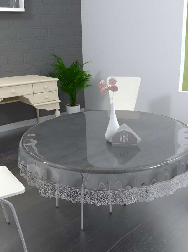 6 seater round online dining table cover