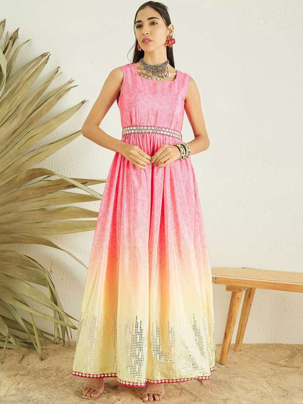 Wedding clearance gowns myntra