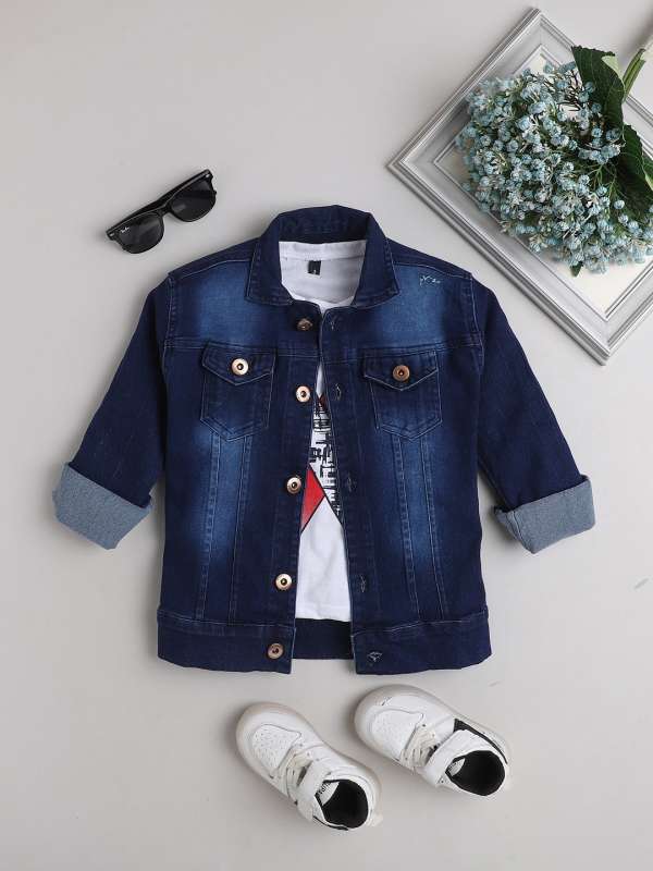 Denim jacket for 14 year boy 2025