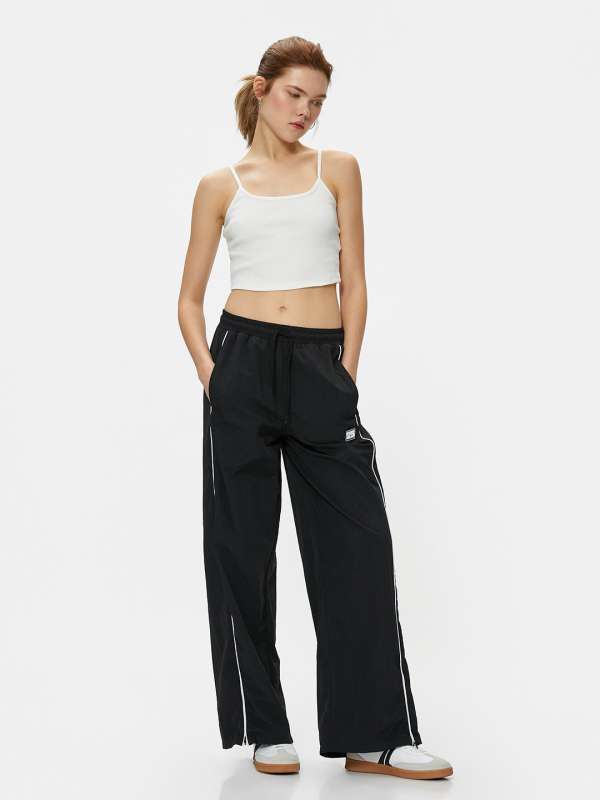 adidas Originals Wide-Leg Shell Track Pants