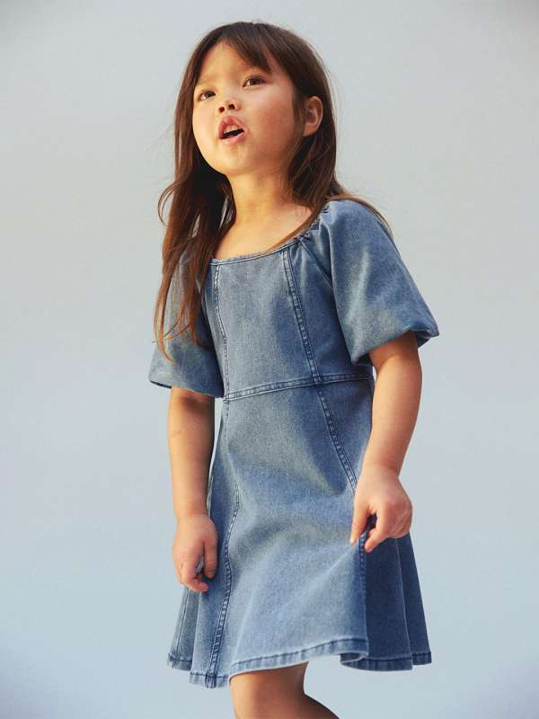 Denim sale dress h&m