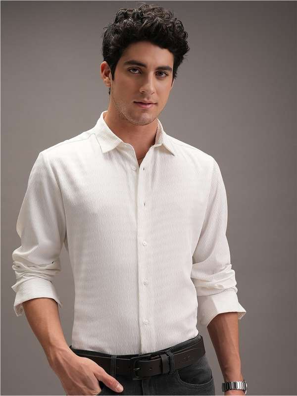 White Party Shirts Buy White Party Shirts online in India