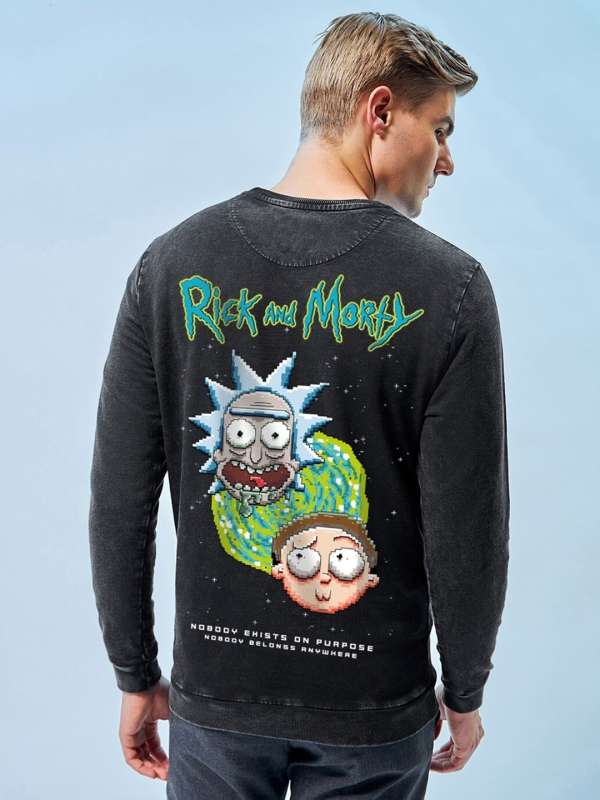 Rick and morty crewneck sweatshirt store