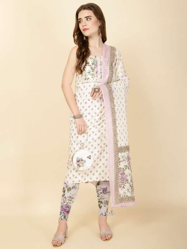 Meena bazaar shop unstitched suits