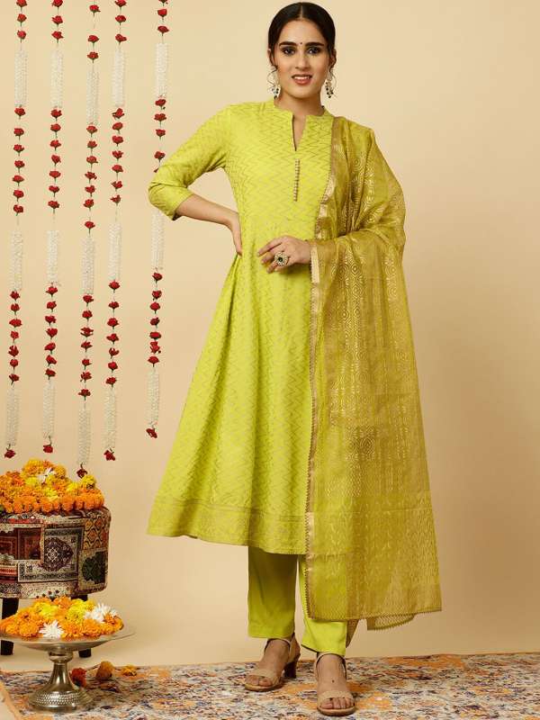 Jaipur Kurti Mandarin Collar Salwar Suit Buy Jaipur Kurti Mandarin Collar Salwar Suit online in India