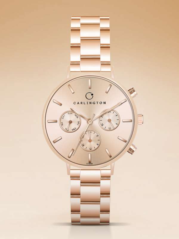 River Island 653819 Stylish Gold Rose Chronograph Watches 643945 Ht Ml Buy River Island 653819 Stylish Gold Rose Chronograph Watches 643945 Ht Ml online in India