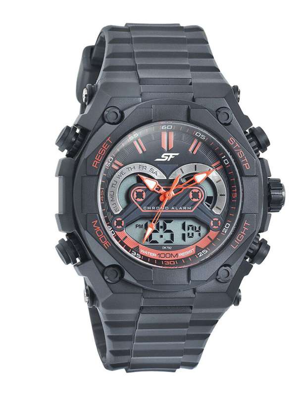 Buy Sonata Men Dial Textured Straps Analogue and Digital Watch NP77030PP05 Watches for Men 27586534 Myntra