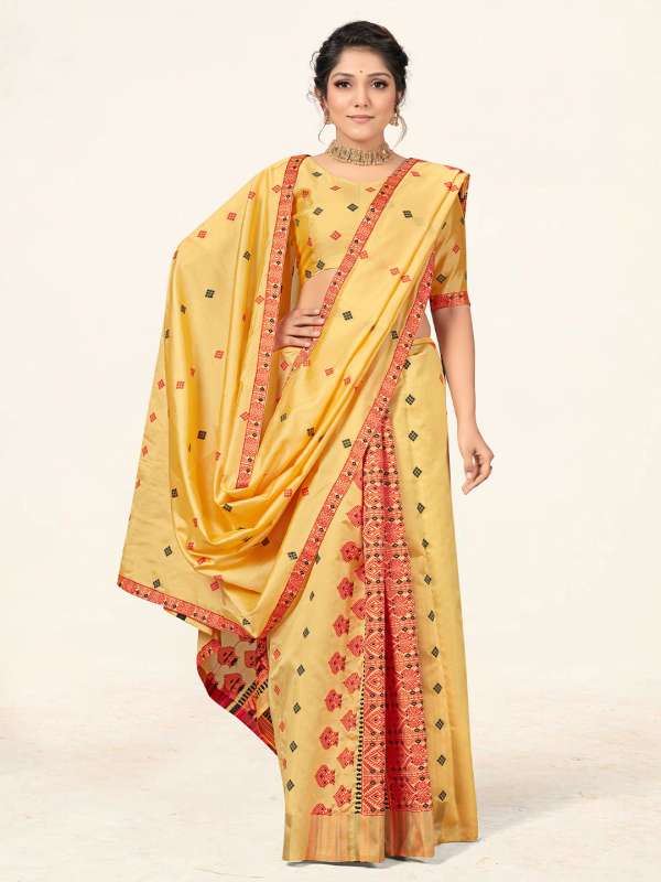 Myntra mekhela sador sale