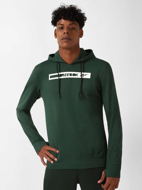 Green reebok hoodie outlet