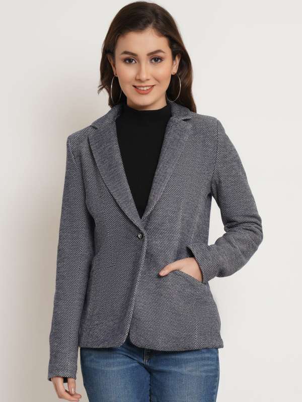 Casual cotton deals blazer womens