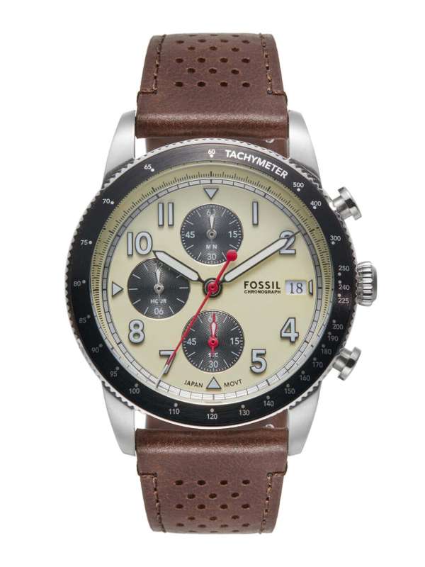 Fossil sales sport leather
