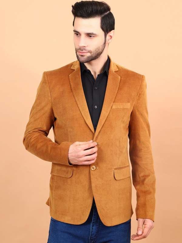 Mustard Blazers Buy Mustard Blazers online in India