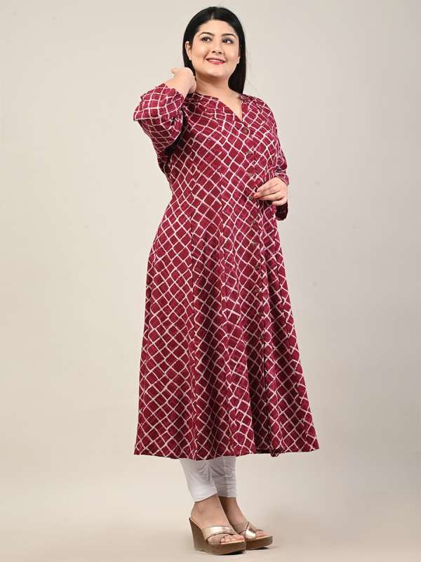 Cotton aline kurta store