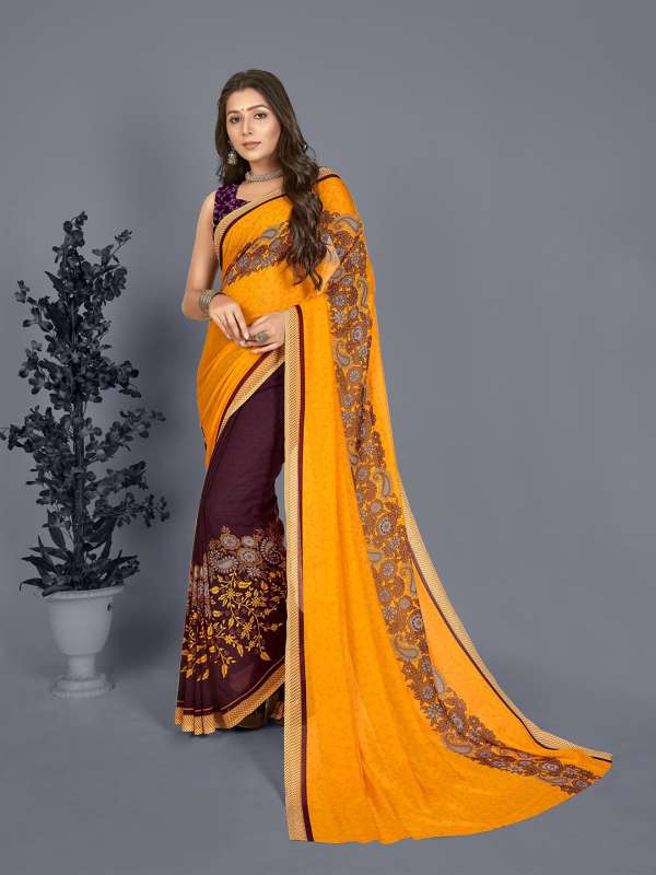 Half saree online sales myntra