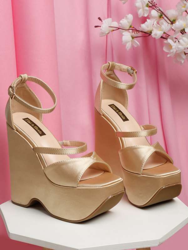 Wedges For Women Sandals Heels Buy Wedges For Women Sandals Heels online in India