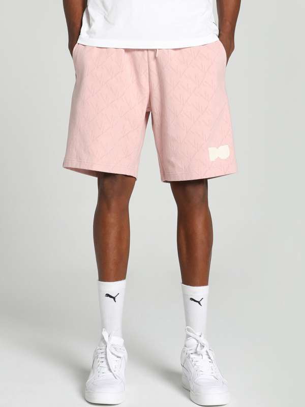 Puma Men Pink Shorts Buy Puma Men Pink Shorts online in India