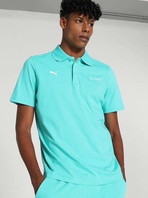 Puma green t shirt store