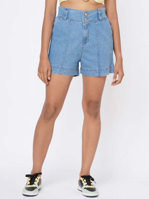 Mini jeans shorts on sale