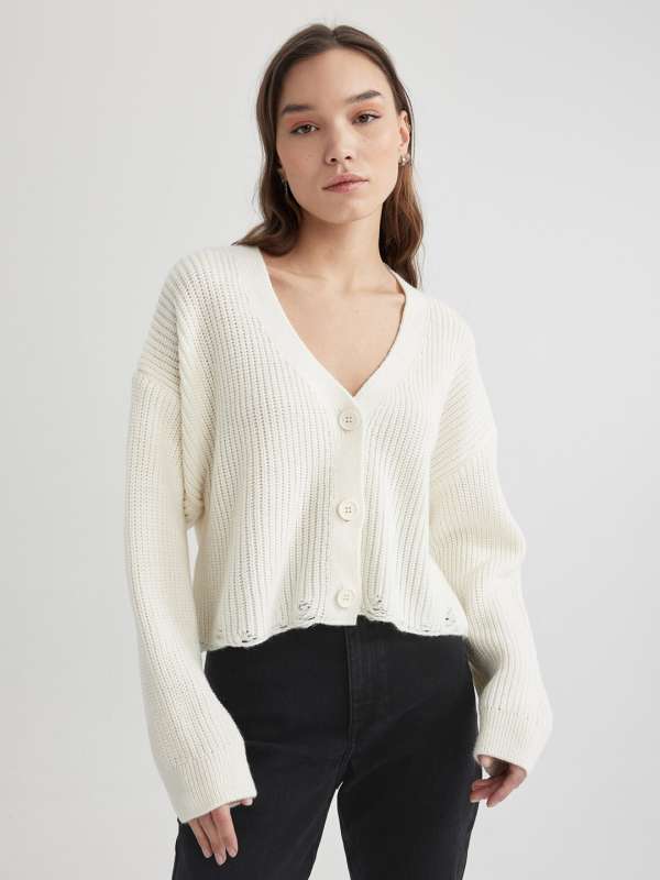 Women Cardigans Buy ladies Cardigan Online in India Myntra