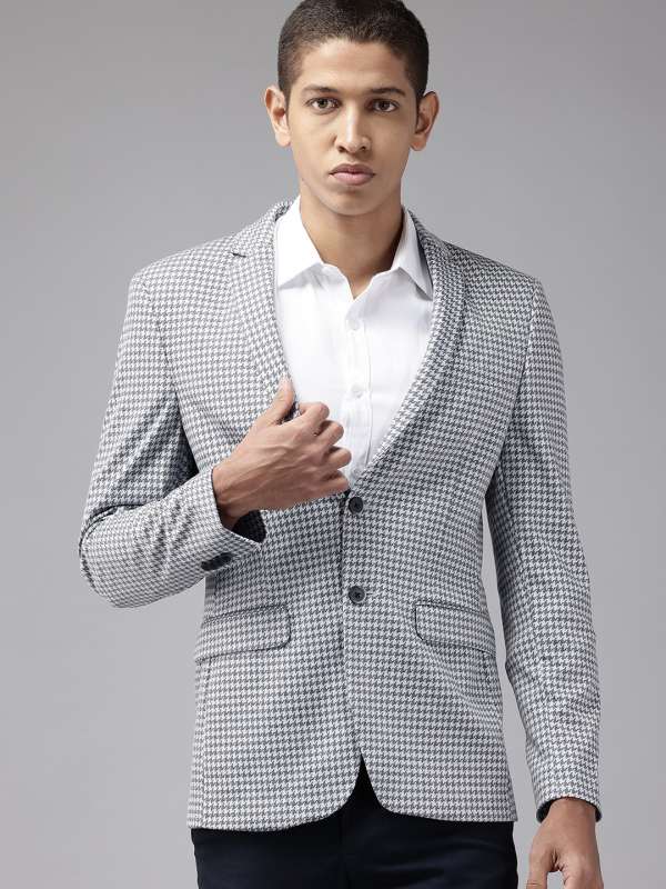 Park avenue grey blazer sale