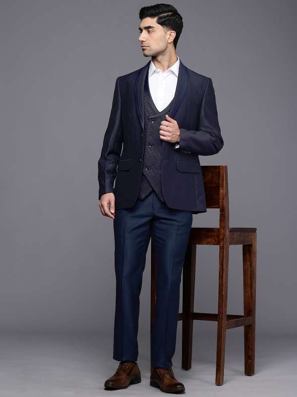 Raymond blue suit on sale