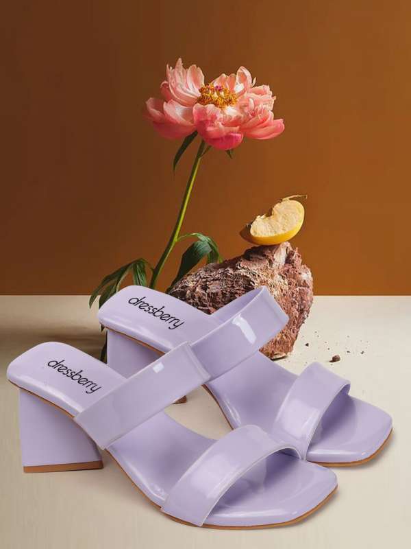 Purple sandals hotsell